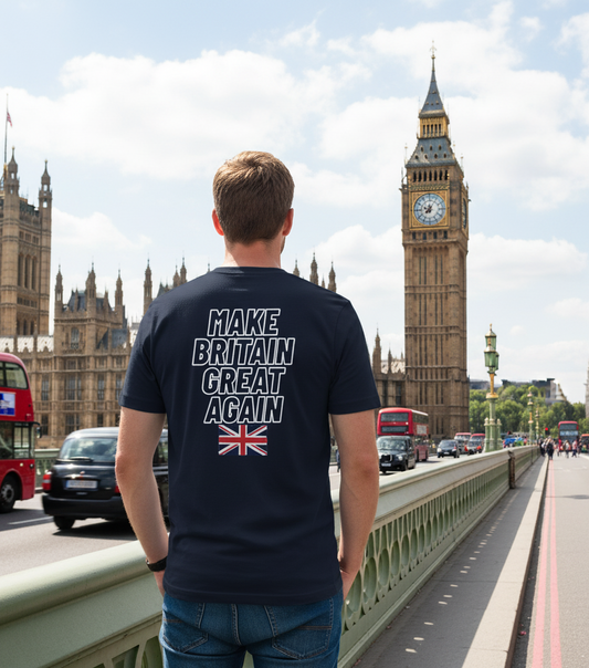 Premium Unisex Crewneck T-shirt | Make Britain Great Again