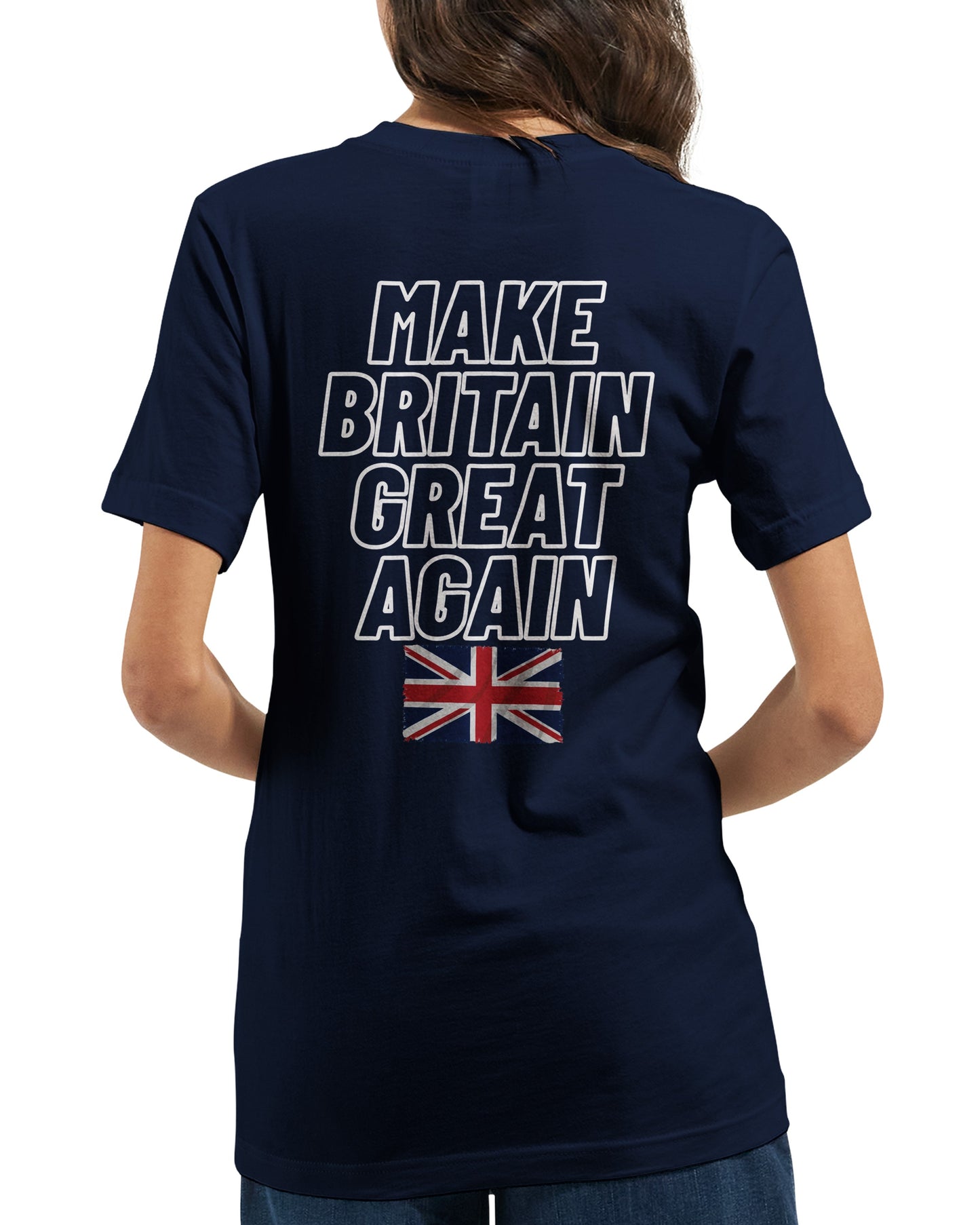 Premium Unisex Crewneck T-shirt | Make Britain Great Again